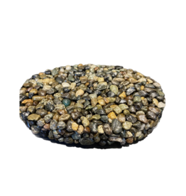 Samson Stone Black Pebble Soap Dish (Oval)