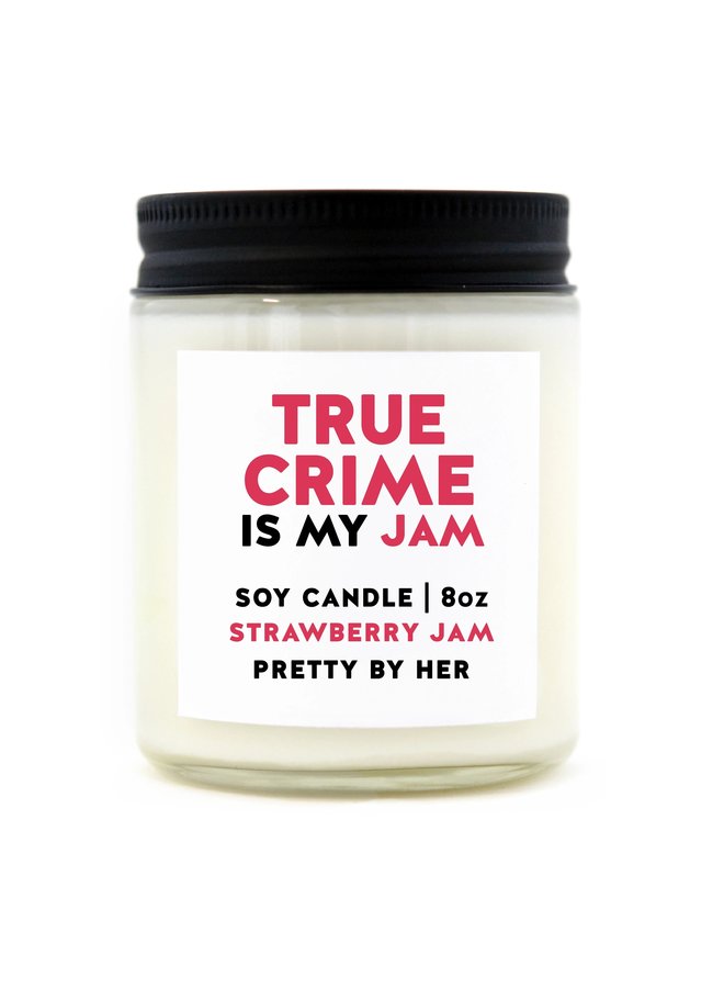 True Crime is My Jam Candle
