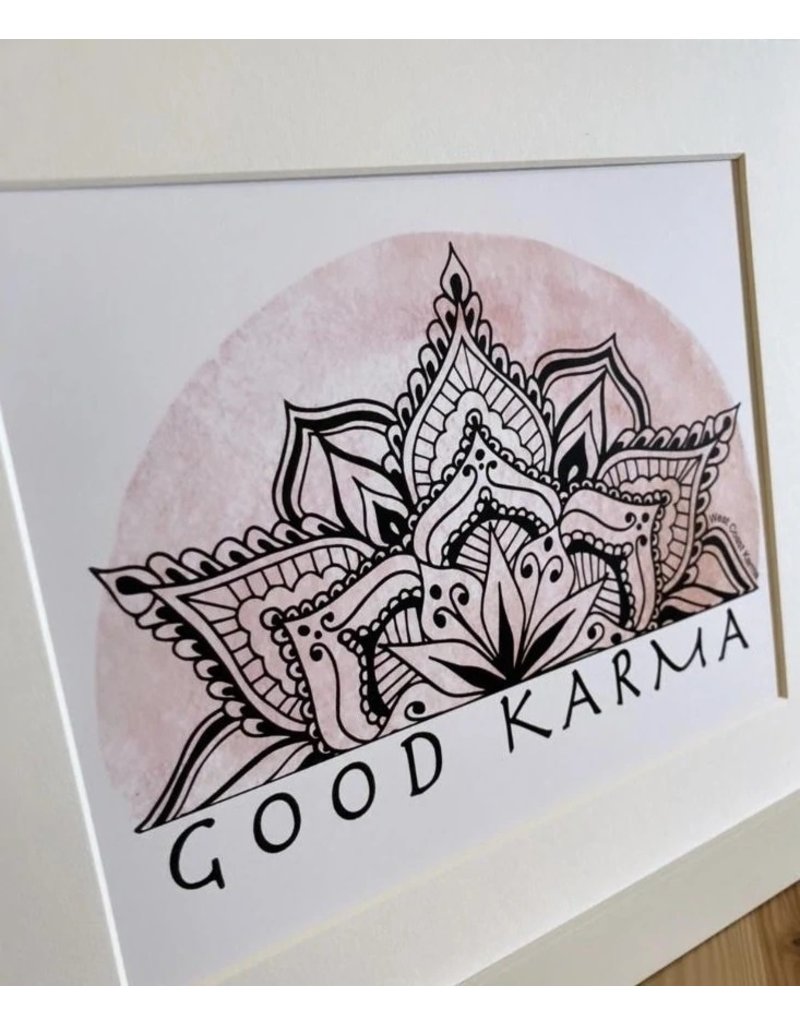 West Coast Karma Good Karma Art Print