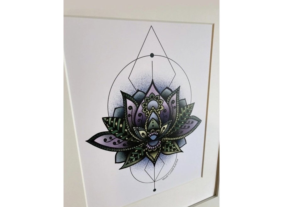 Lotus Art Print
