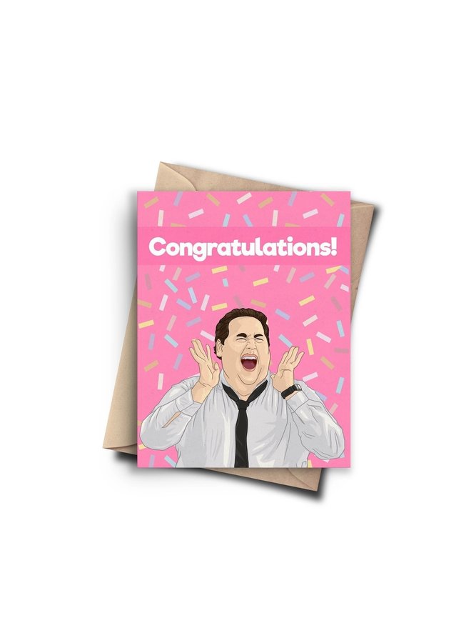 Jonah Hill Congratulations Card