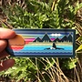Orca Sunset Sticker