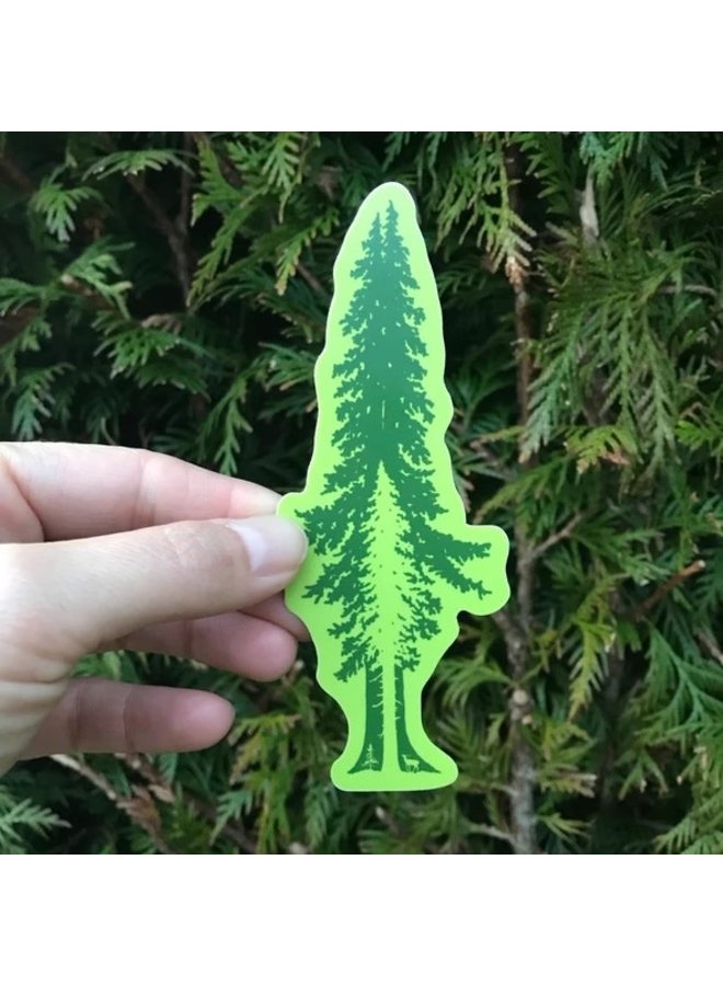 Asymmetree Sticker