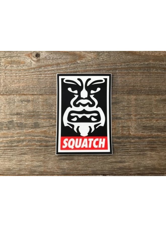 Squatch Sticker