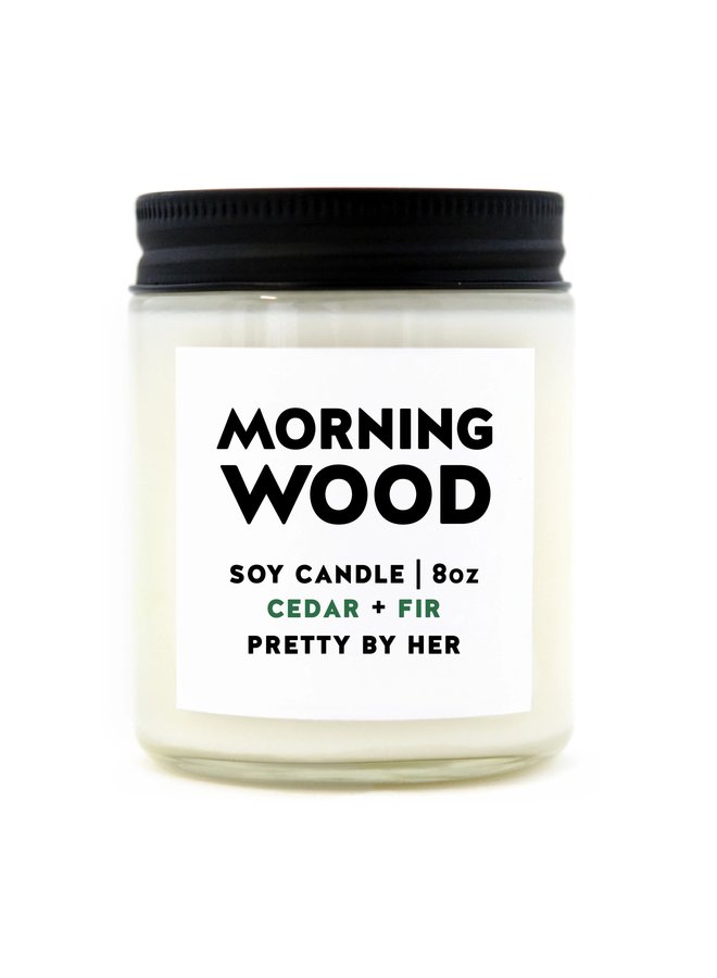 Morning Wood Candle