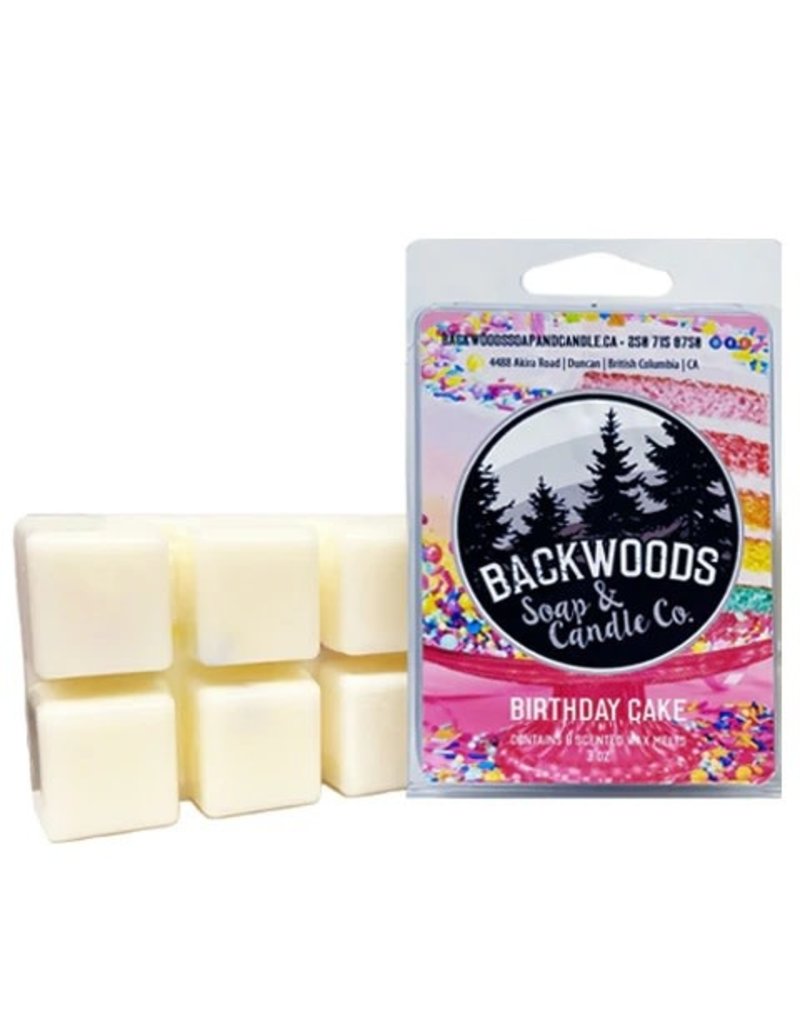Backwoods Soap & Co Birthday Cake Wax Melt