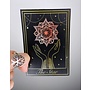 'The Star' Holographic Black Tarot Sticker