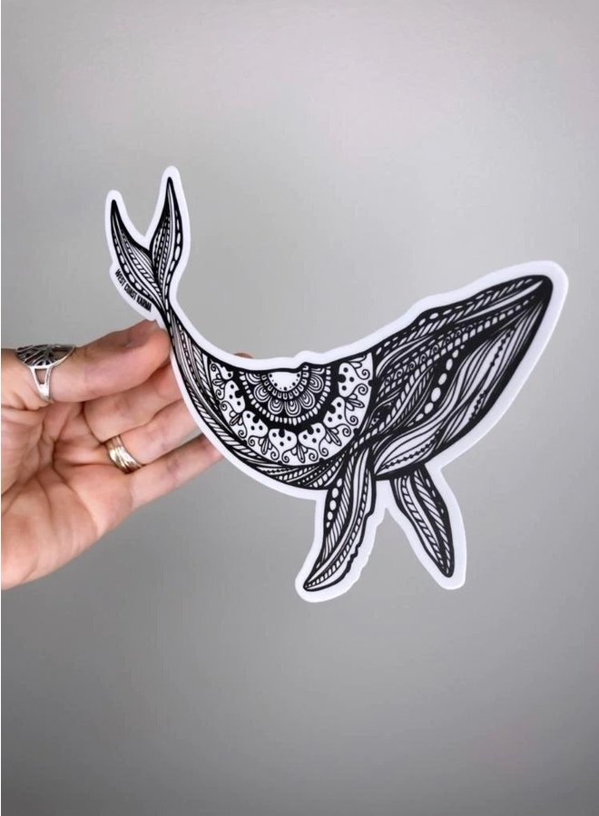 Humpback Whale Vinyl Sticker