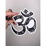 Om Vinyl Sticker