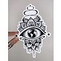 Planet Earth Eye Vinyl Sticker