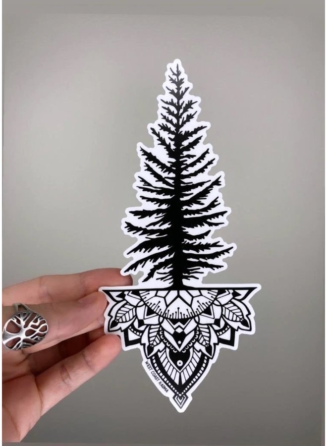 Tree Mandala Sticker