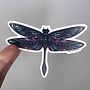 Dragonfly Colourful Sticker