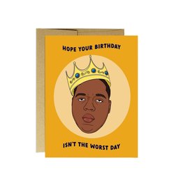 Party Mountain Paper Co Hope Your Birthday Isn't the Worst Day Card