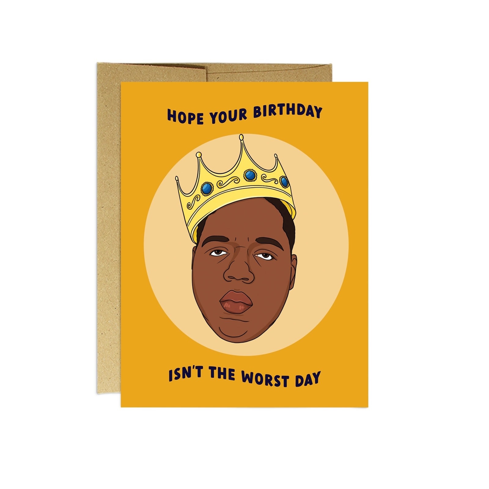 Party Mountain Paper Co Hope Your Birthday Isn't the Worst Day Card