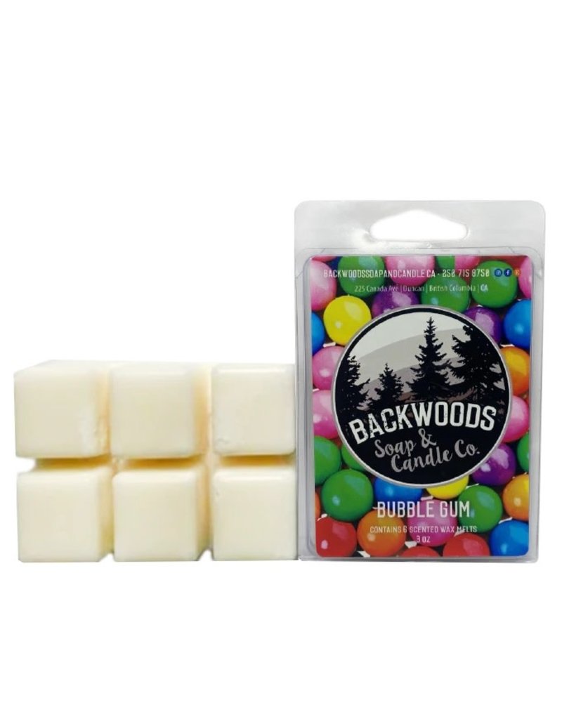 Backwoods Soap & Co Bubble Gum Wax Melt