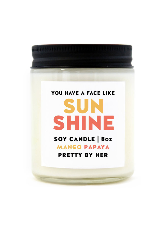 You Have a Face Like Sunshine Candle