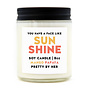You Have a Face Like Sunshine Candle