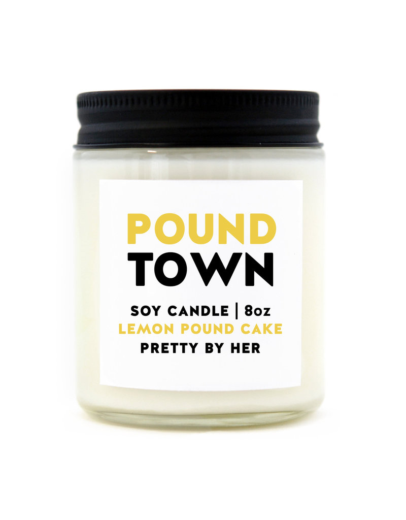 Pretty By Her Pound Town Candle