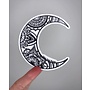 Mandala Moon Sticker