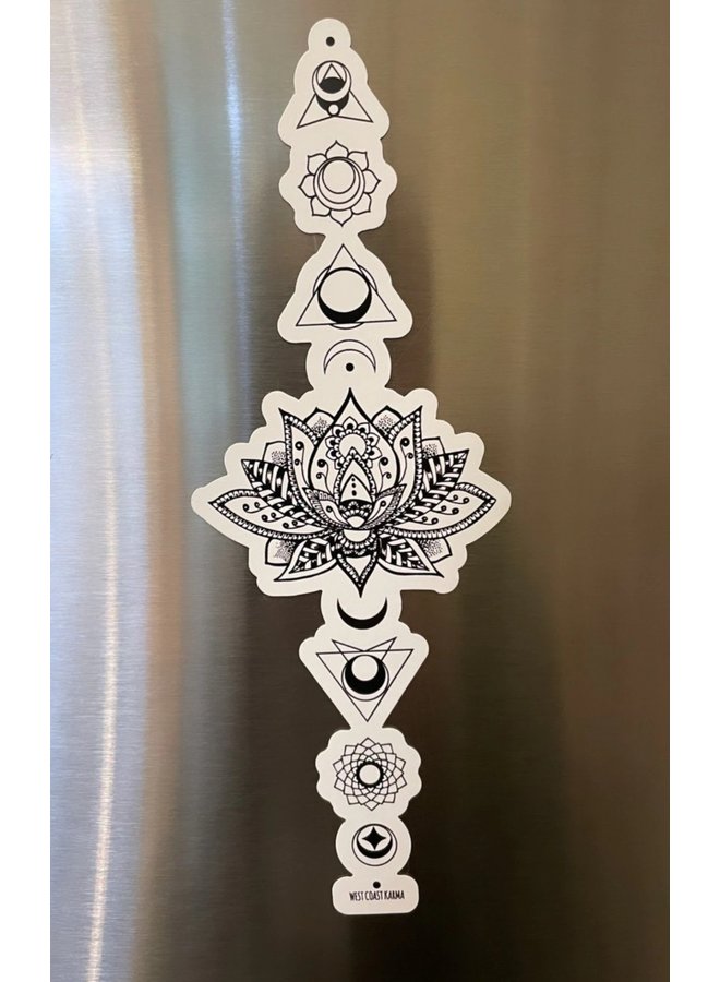 Sacred Lotus Chakra Magnet