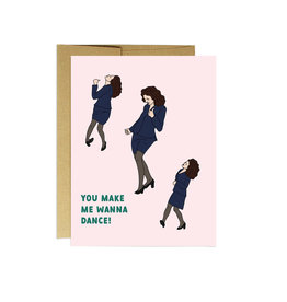 Party Mountain Paper Co Elaine Dance  Card