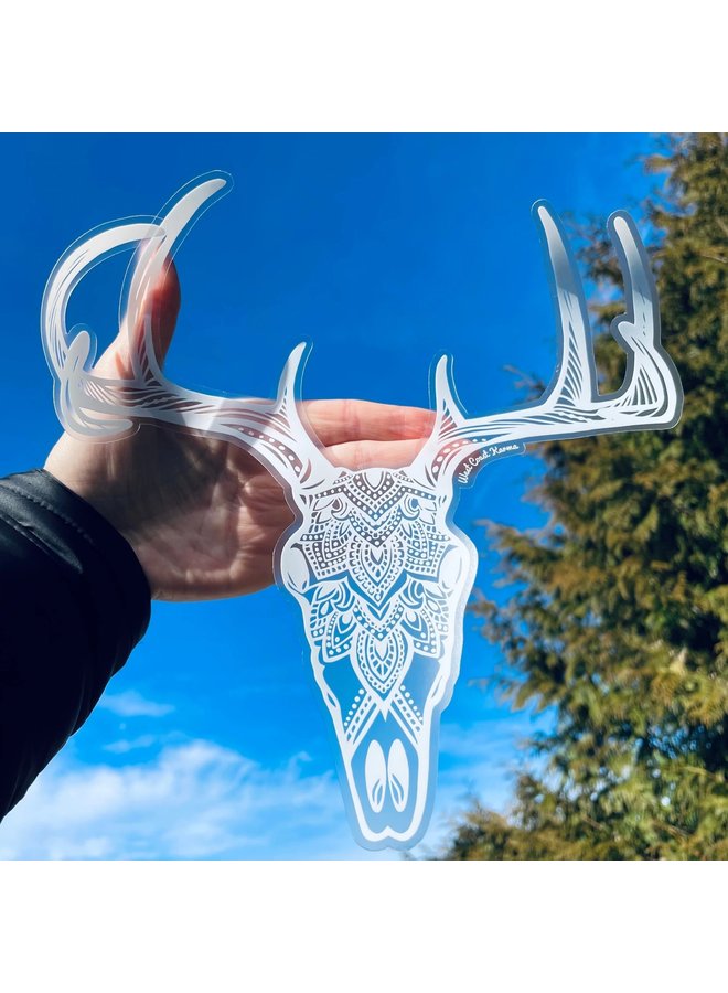 Deer Skull Decal