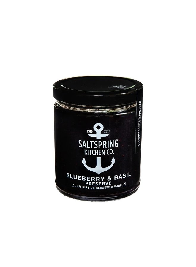 Blueberry & Basil Preserve 250mL Jar