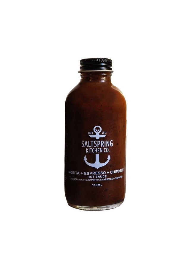 Morita + Espresso + Chipotle Hot Sauce 118mL Bottle