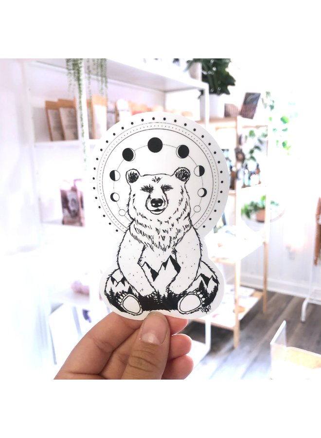 Mystic Bear Sticker