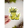 Rain Boot Nature Fern Sticker