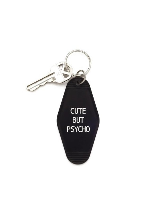Cute But Psycho Keychain