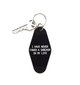 SNARK CITY I Have Never Faked Keychain