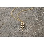 Rose with Stem Necklace