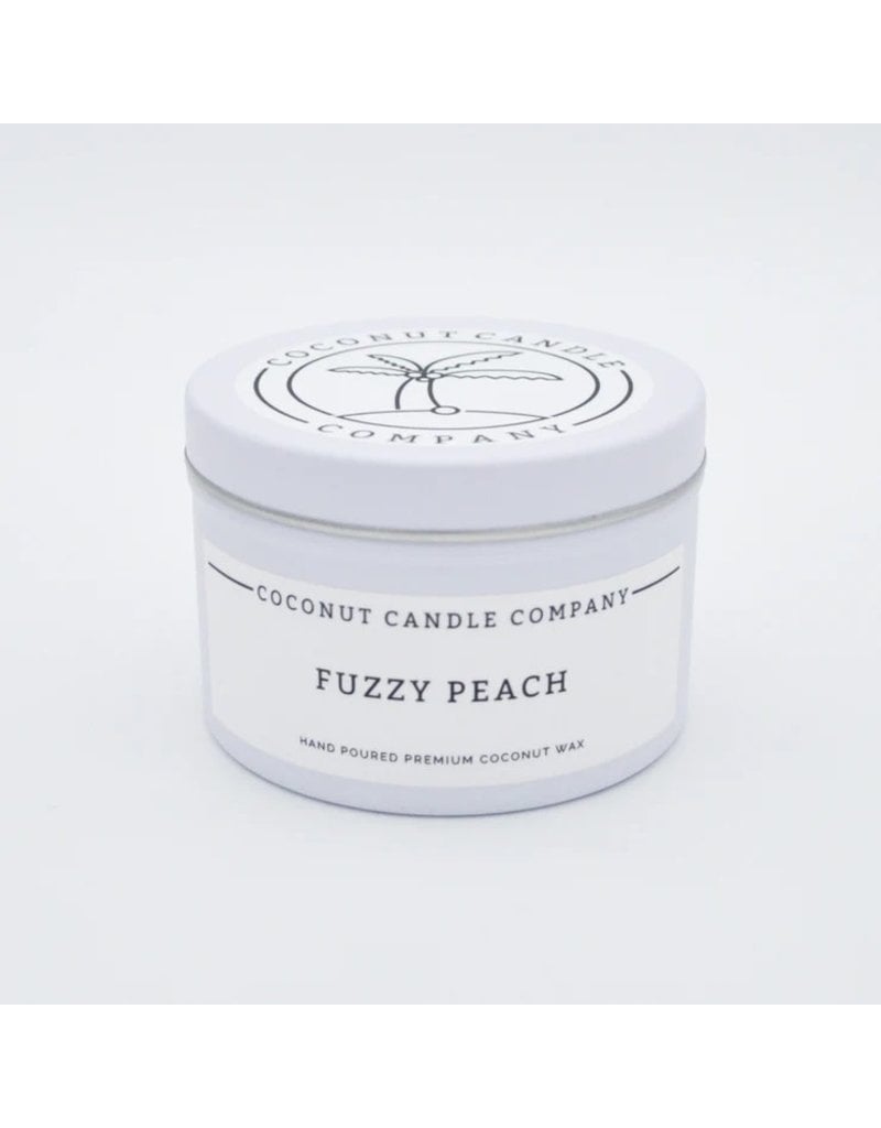 Coconut Candle Co Fuzzy Peach Candle