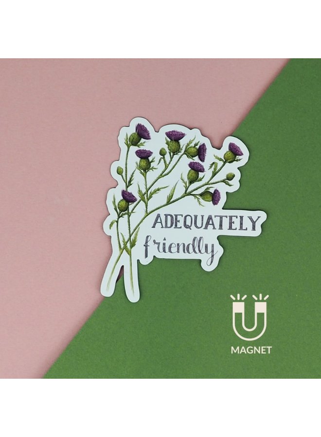 Adequately Friendly Magnet