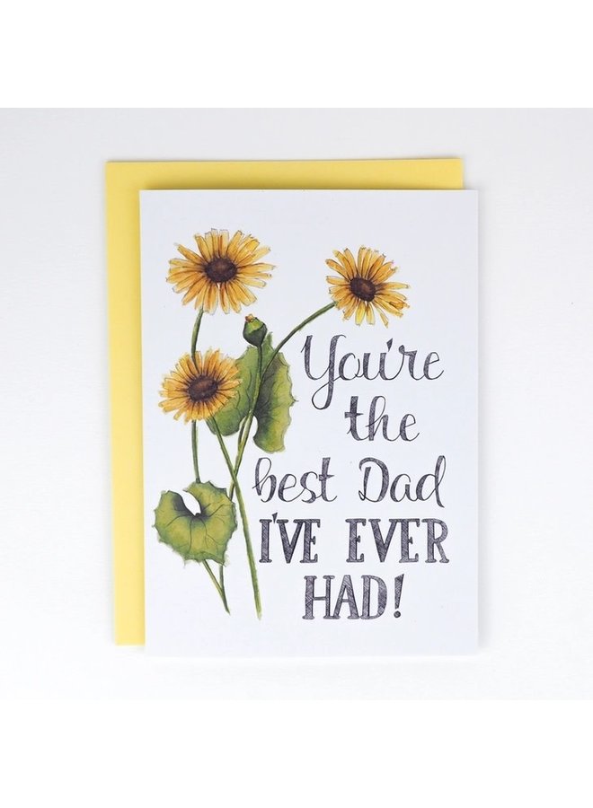 You're the Best Dad Card