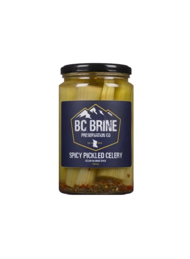 Spicy Pickled Celery Cultured Coast