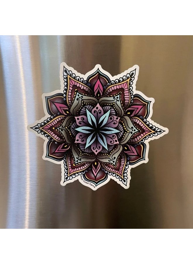 Color Mandala Magnet