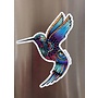 Colourful Hummingbird Magnet