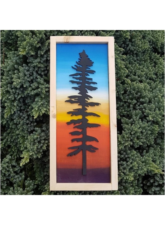 Sitka Sunset (Positive) Wall Art