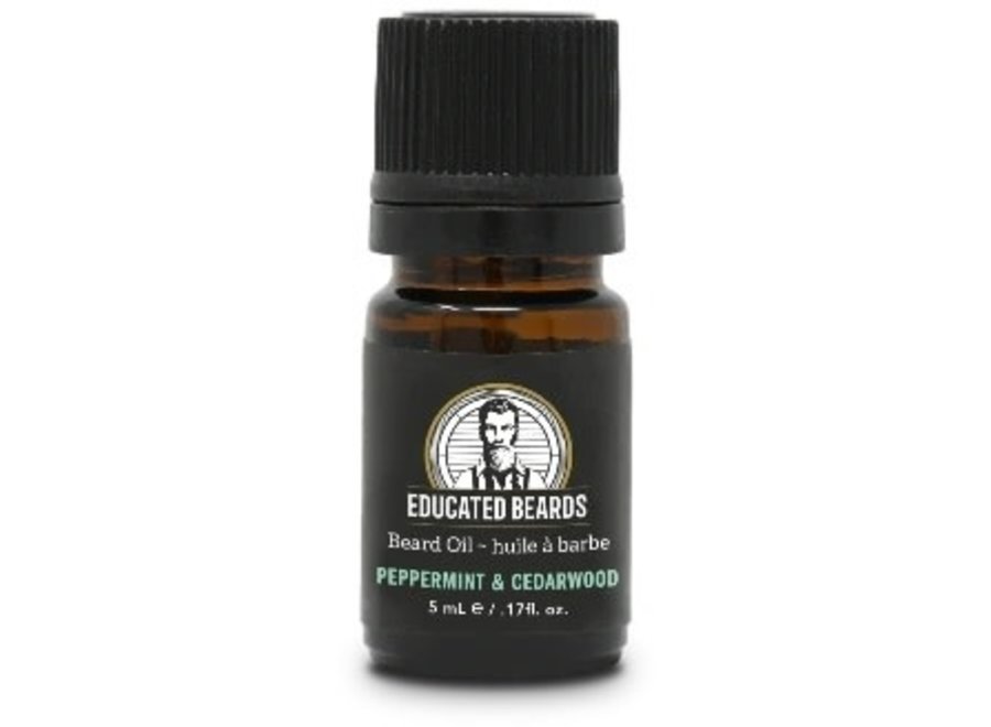 Peppermint Cedarwood Beard Oil 5ml