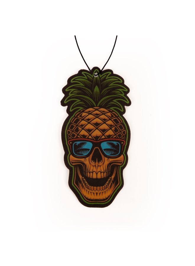 Pineapple Skull Air Freshener- Vanilla