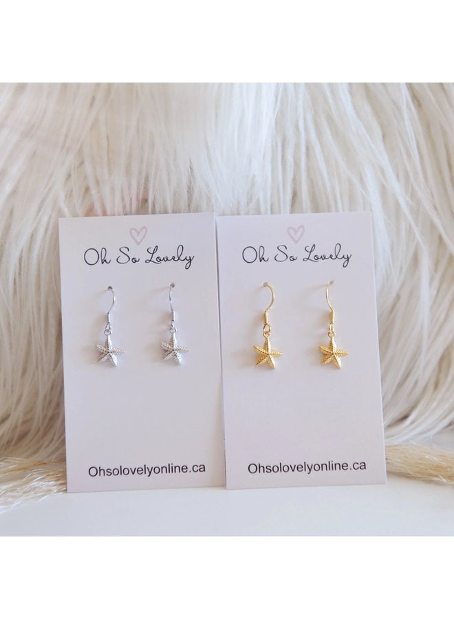 Starfish Earrings