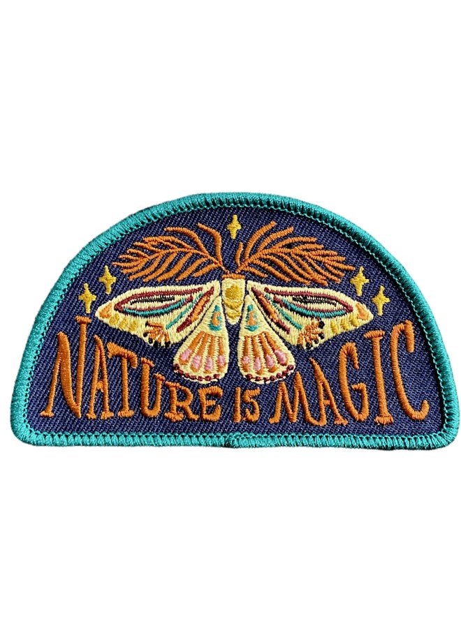 Nature is Magic Moth Patch