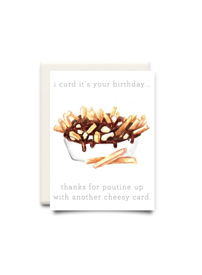Another Cheesy Card | Birthday Greeting Card