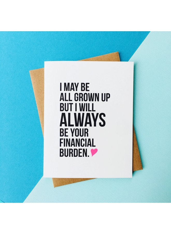 Financial Burden Card