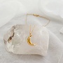 Hammered Crescent Moon 2.0 Necklace