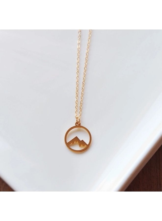 Gold Mountain Necklace
