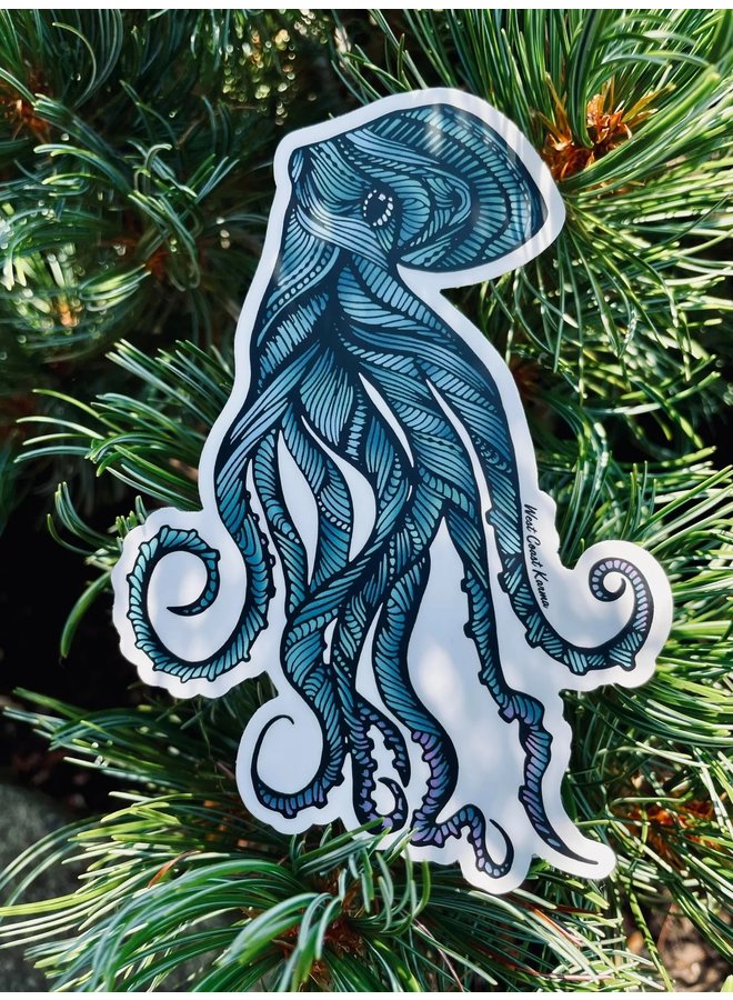 Octopus Colorful Sticker