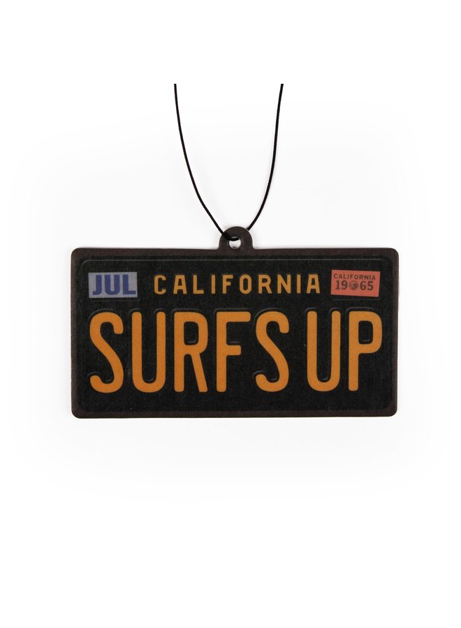 Surfs Up California License Plate| Ocean Breeze